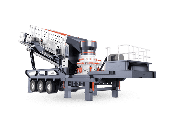 圓錐破移動式破碎站